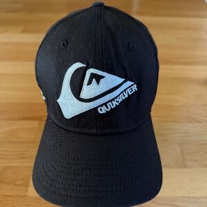 Quiksilver Kelly Slater 11X World Champ Black White Hat Cap